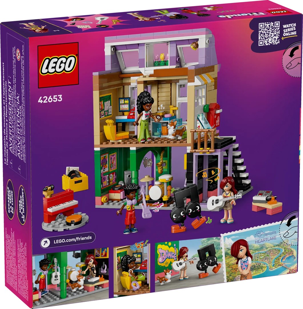 LEGO FRIENDS Music Shop & Apartment (42653)