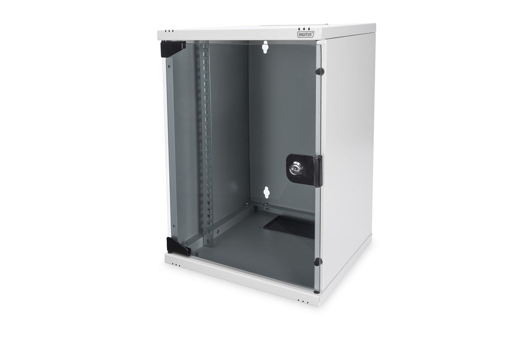 DIGITUS Network Set, 9U, 254 mm (10"), 312x300 mm, Grey, DN-10-SET-2