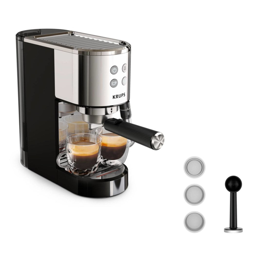 Krups Virtuoso XP444C10 Semi-auto Espresso Machine 1 L