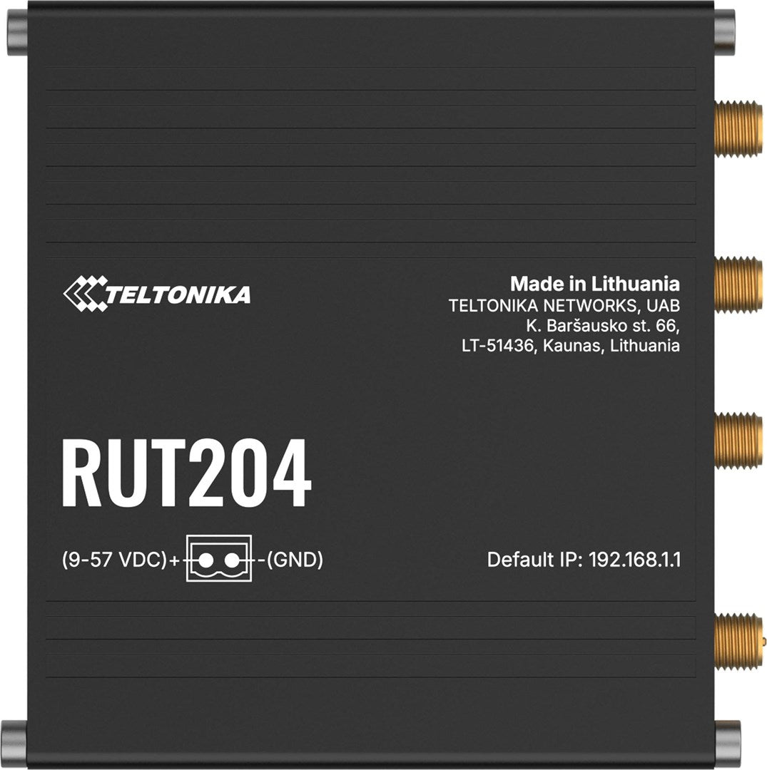 Teltonika Router RUT2040AAAA0, Industrial 4 G/LTE, RS232/CAN Support