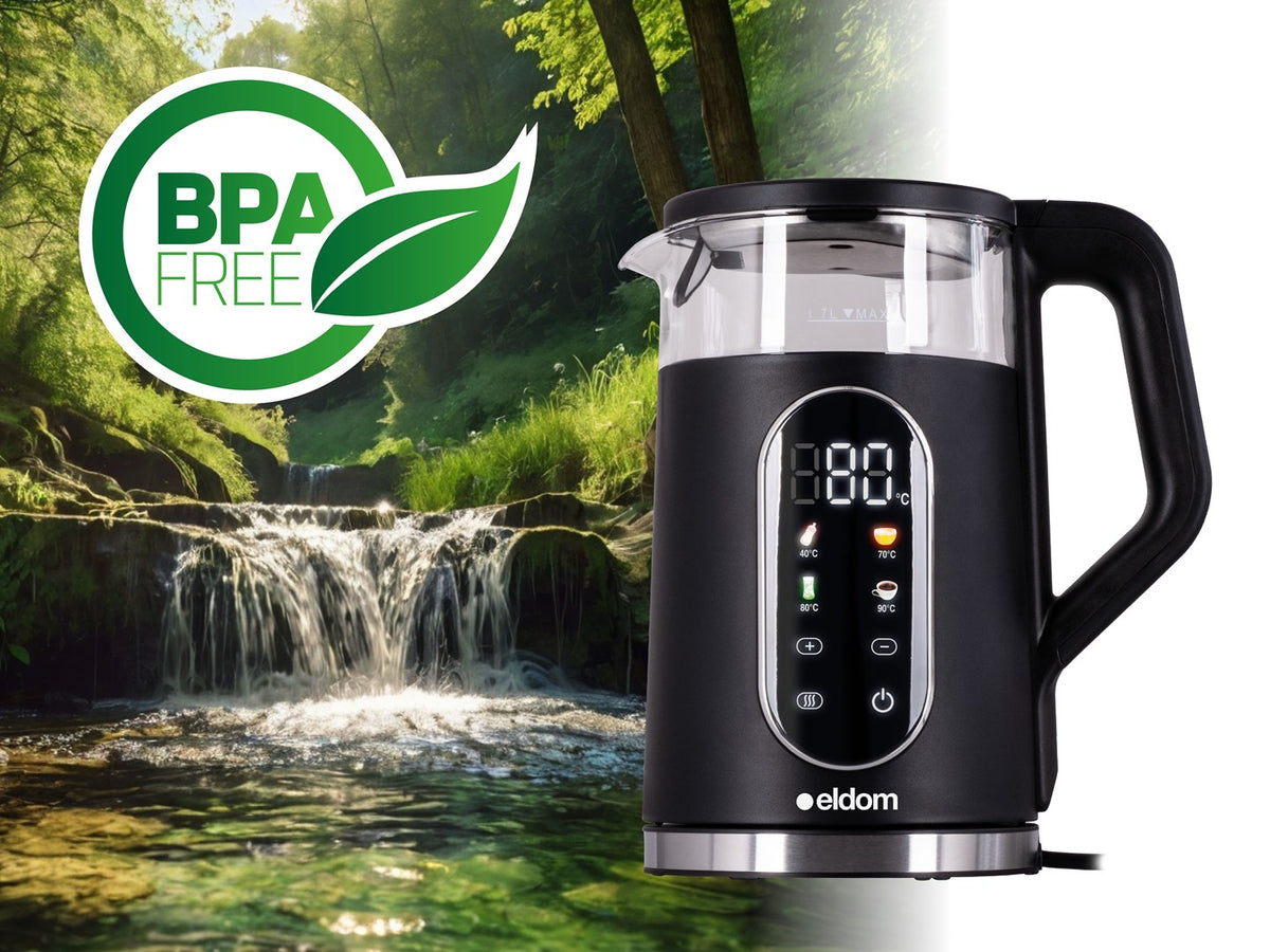 ELDOM CORDLESS KETTLE WITH TEMPERATURE CONTROL C560 NUVIA