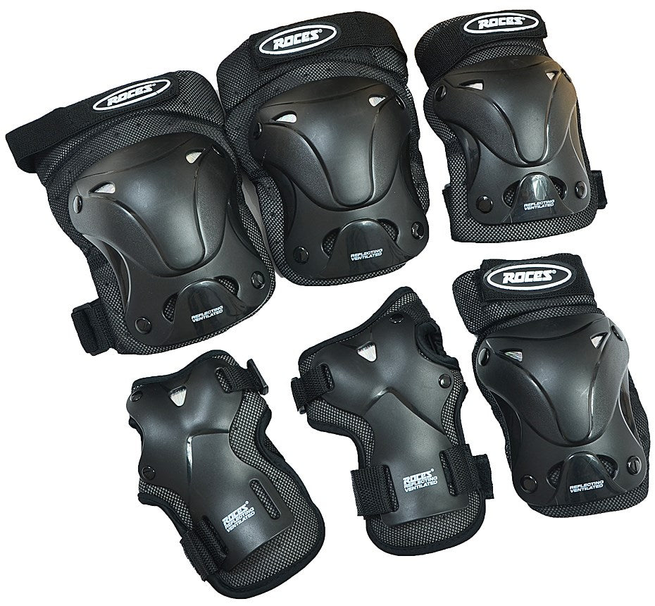 Roces Skate Pads 301332-001 - Small Size Inline Skating Protection, 380 g, 320 mm Width