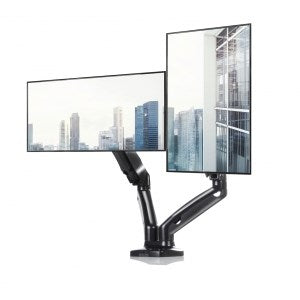 ART Desk Mount L-16GD 68.6 cm (27") Max Load 6.5 kg Black
