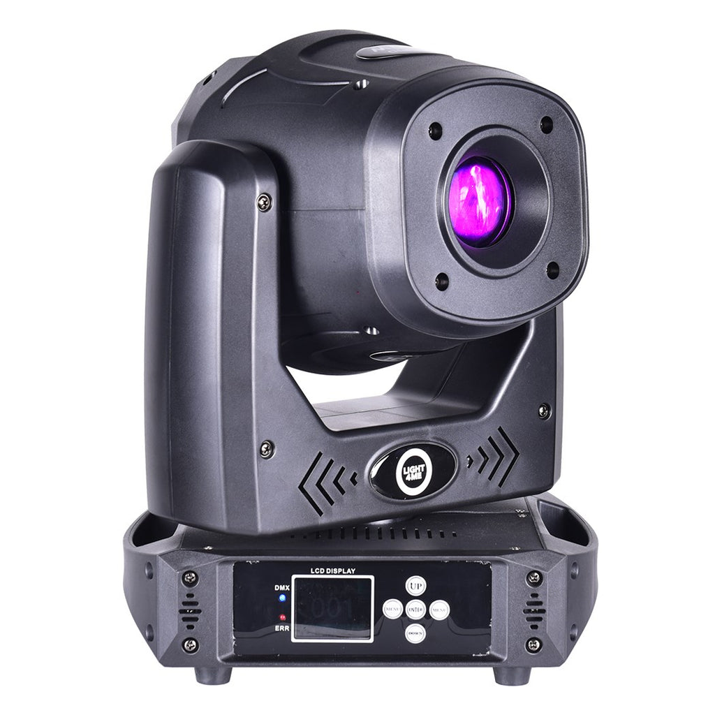 Light4Me Rapid Spot 100 LED Moving Head 6800 g 330x280x430mm Model 5907780141044