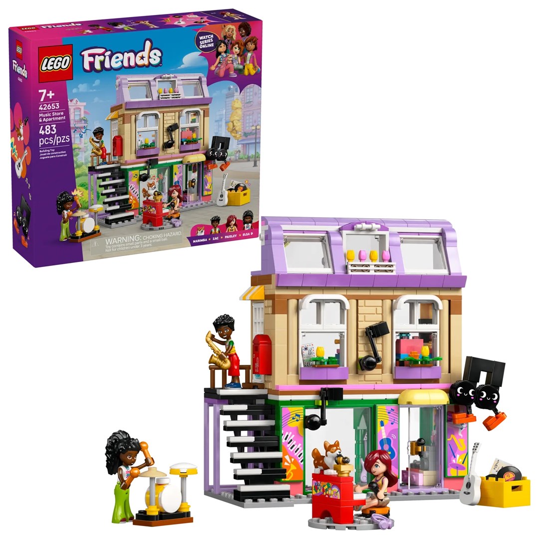 LEGO FRIENDS Music Shop & Apartment (42653)