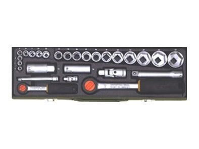 Proxxon 23 020 Socket wrench set 27 pc(s)
