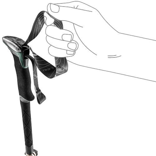 LEKI Trekking Poles Makalu FX Carbon 110–130 cm Green