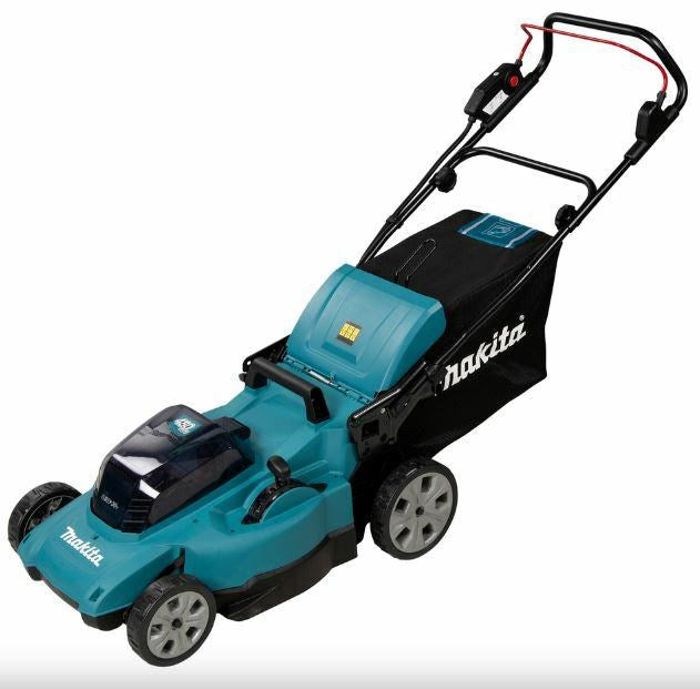 Makita DLM481CT2 Lawn Mower 2x18V 48 cm with Drive 2x5.0Ah