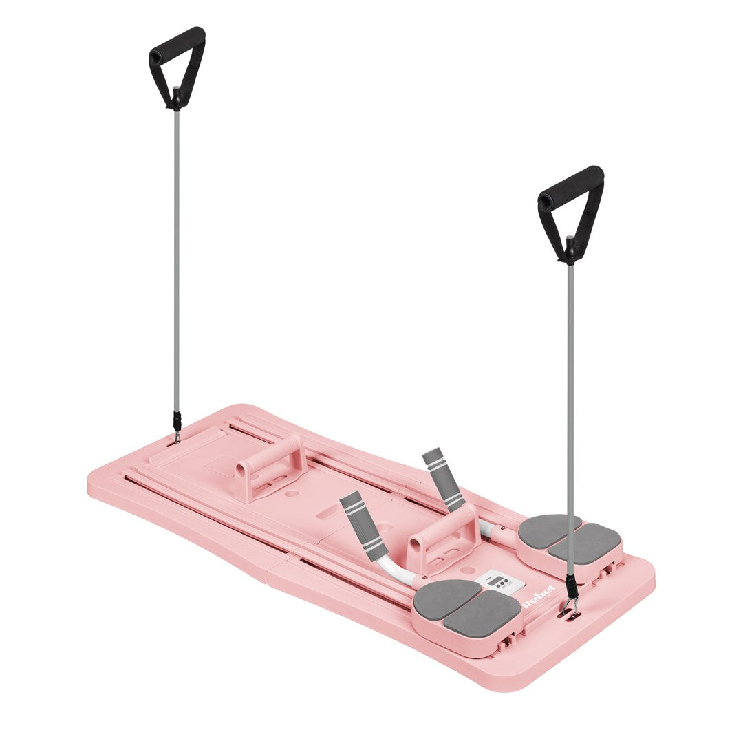 Rebel 9-in-1 Multifunctional Pilates Set, Pink, RBA-3069-PK