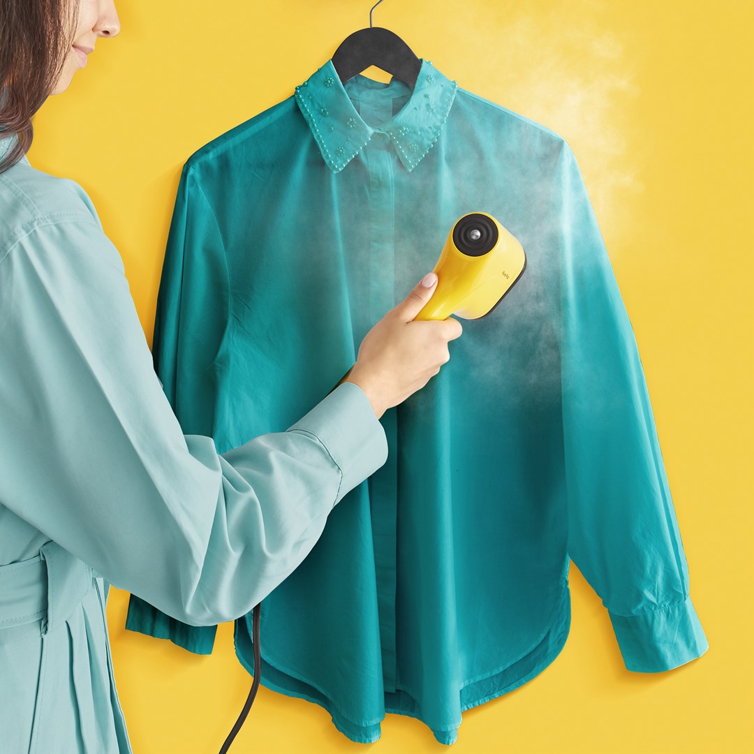 Tefal Pure Pop DT2026 Handheld garment steamer 0.07 L 1300 W Yellow