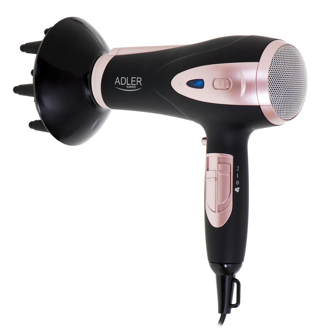 Adler AD 2248 Hair Dryer 2400W with Ionization and Cool Shot