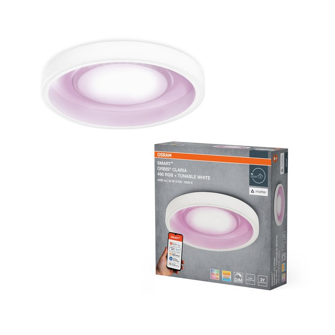 Ledvance Osram SMART WIFI ORBIS WOOD Ceiling Lighting