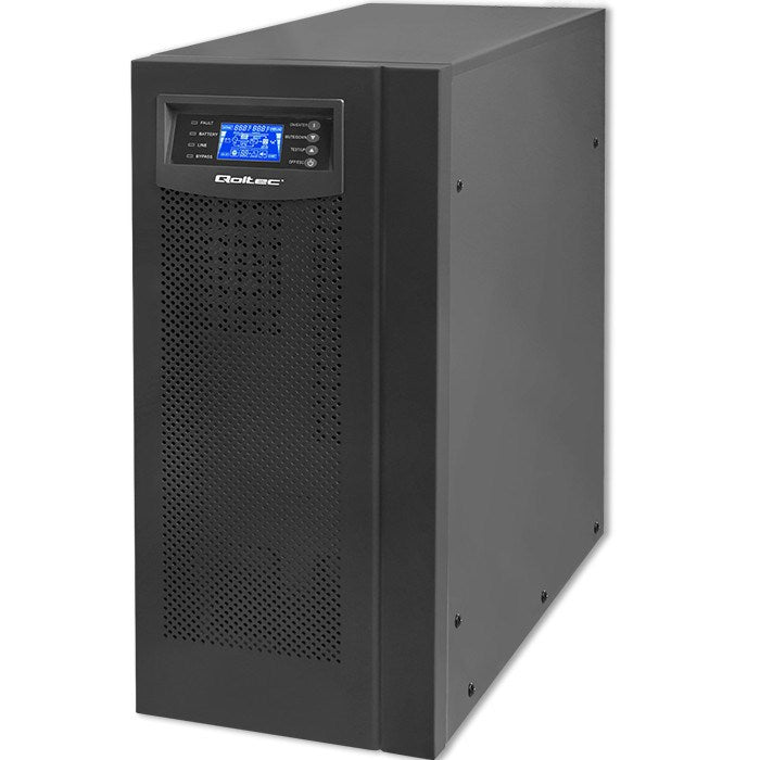 Qoltec 53982 UPS On-line Pure Sine Wave 6kVA 4.8kW LCD USB