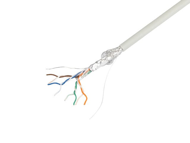 Lanberg Network Cable S/FTP CAT.5E 305 M Solid Copper LSZH Grey LCS5L-11CU-0305-S