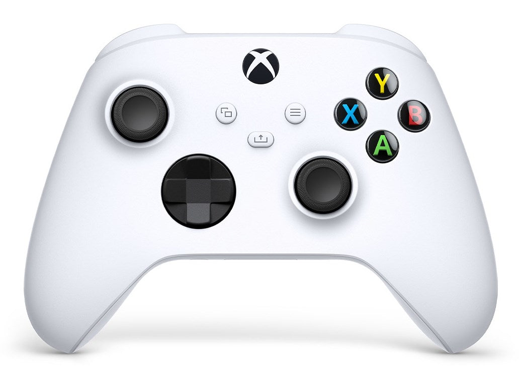Microsoft Xbox Wireless Controller - Game Pad - Bluetooth - Robot White - for PC, Xbox Series X/S, Xbox One, Android, iOS (EP2-29920)
