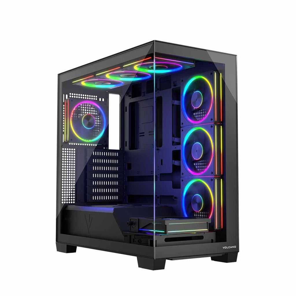 MODECOM VOLCANO STELLAR ARGB MIDI 8F Black Case