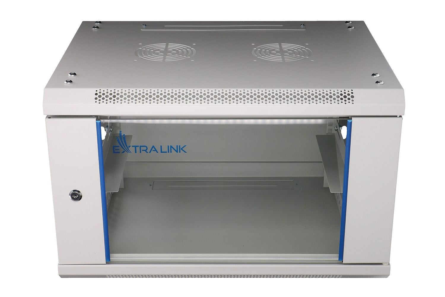 Extralink Rackmount Cabinet 6U 600x450 Gray Wall Mounted