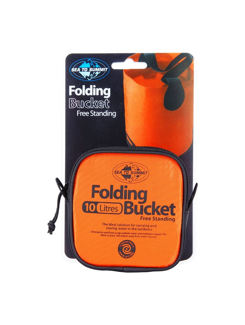 Sea To Summit Folding Bucket 10 L - Red Portable Bucket