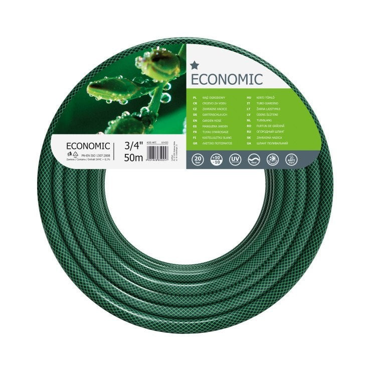 CELLFAST Economic Garden Hose 50 m 3/4 inch 10-022