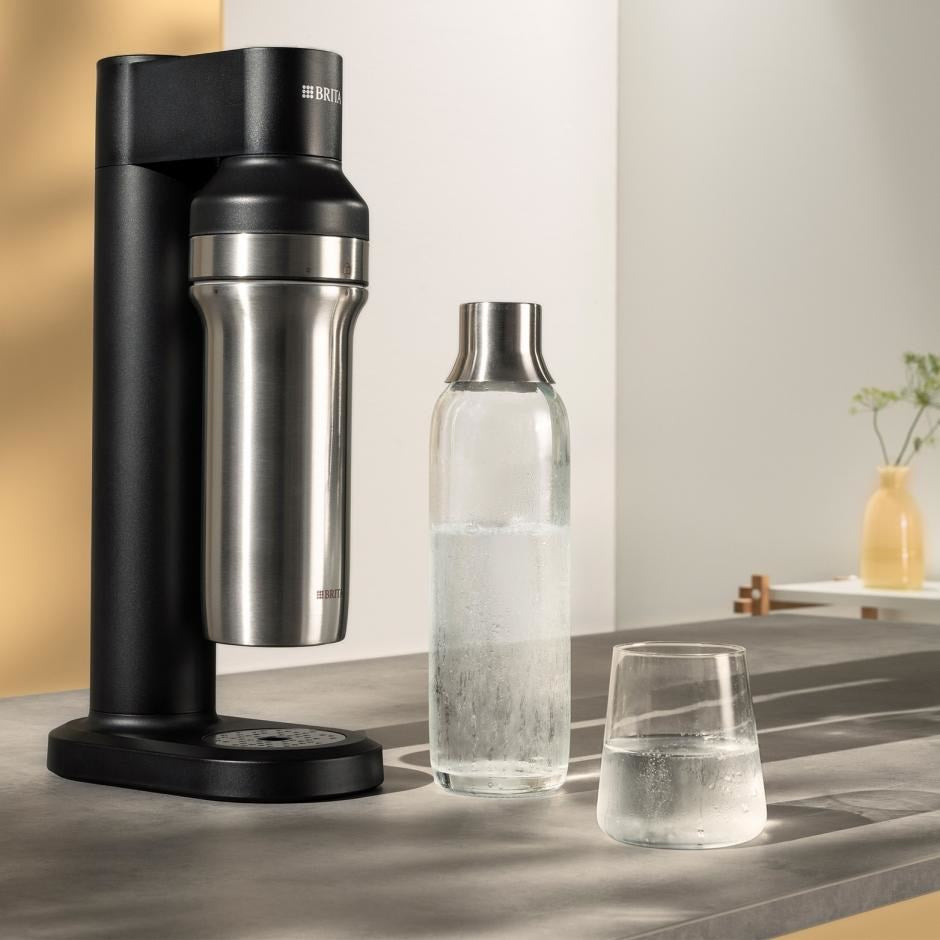 Brita sodaTRIO Soda Maker Black