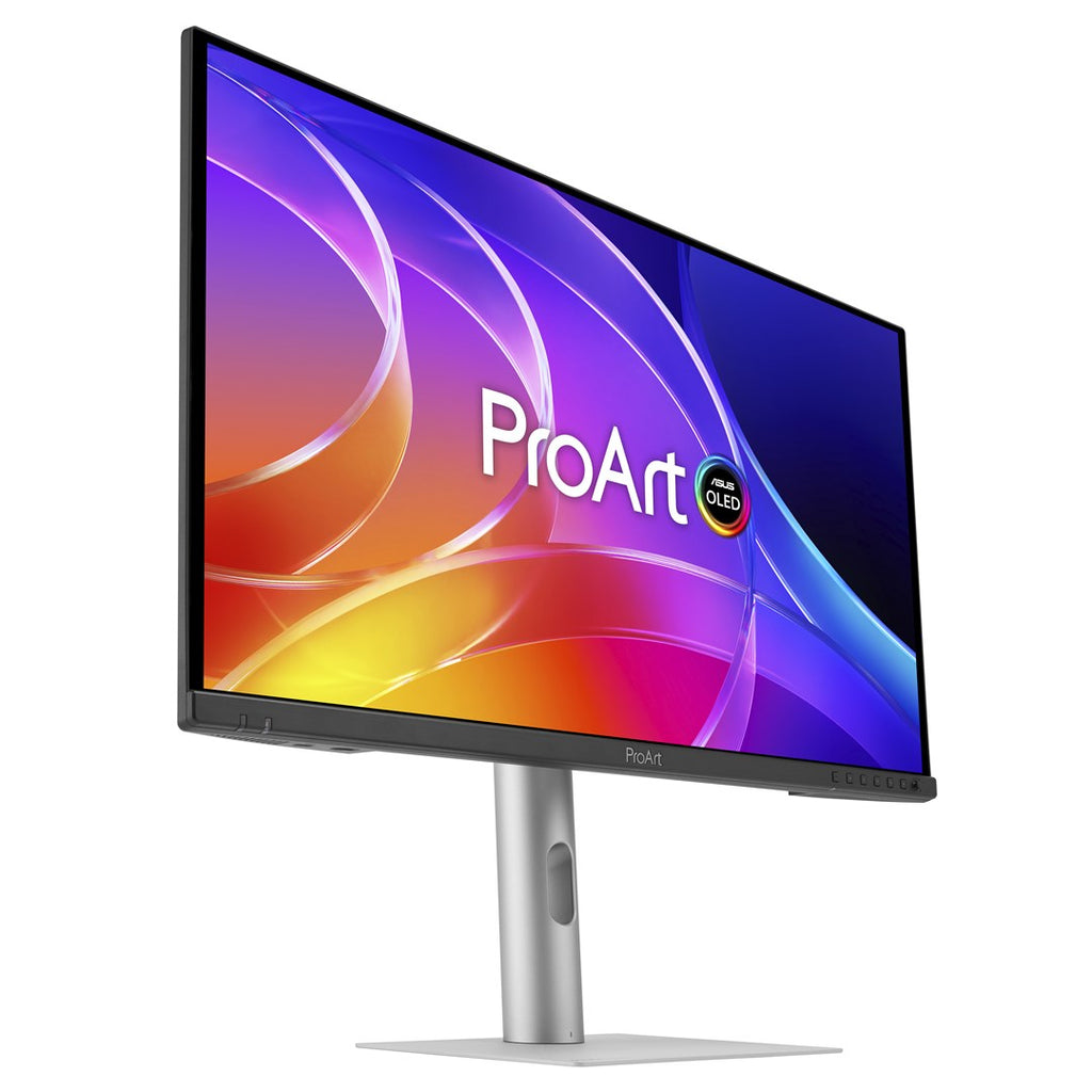 ASUS ProArt OLED PA279CDV computer monitor 67.3 cm (26.5 ) 3840 x 2160 pixels 4K Ultra HD QD-OLED Black  Silver