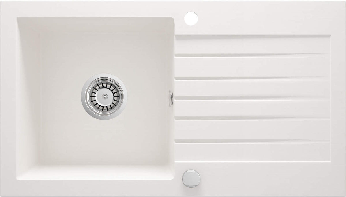 Deante Granite Sink 1-Bowl with Drainer 76x44cm
