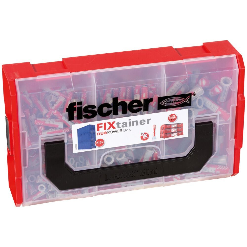 fischer Screw Anchor 210 pcs Wall Plug System 536161