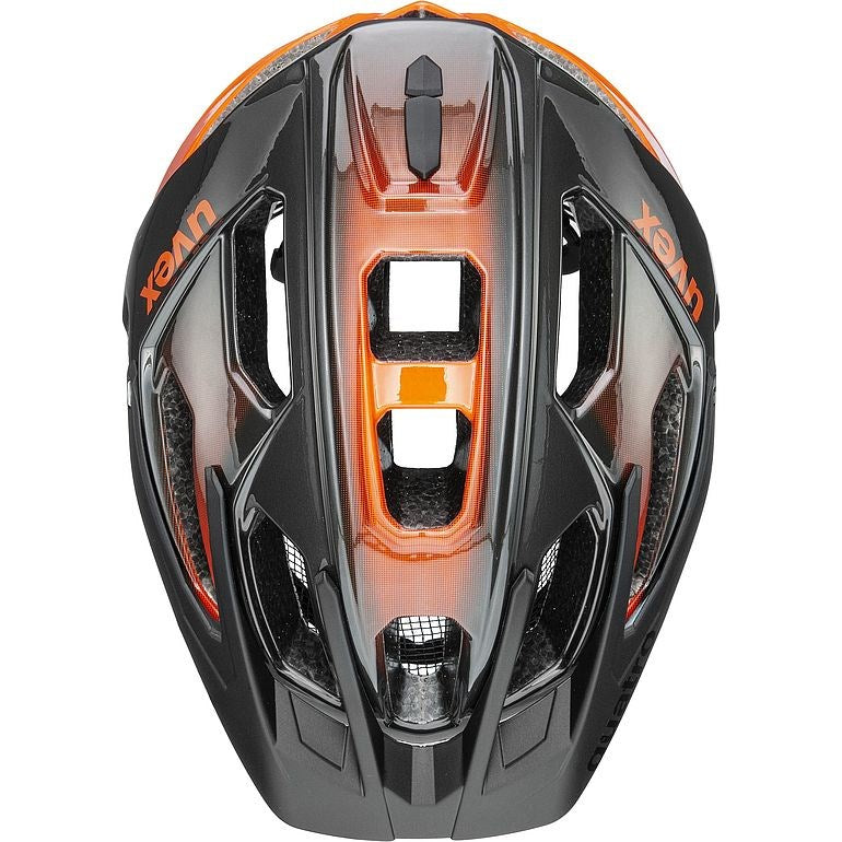 uvex quatro Orange, Titanium | Full-Face Helmet