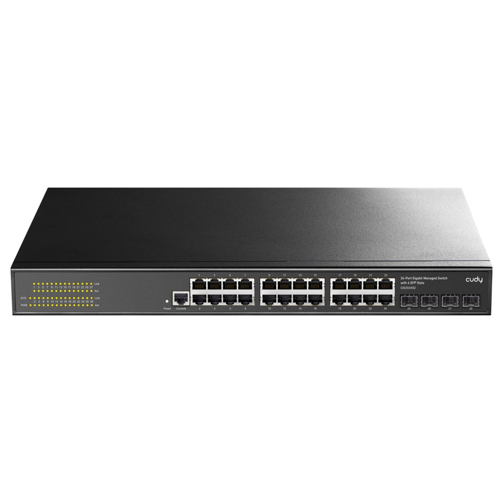 Cudy GS2024S2 Managed L2/L3 Gigabit Ethernet Network Switch 1U