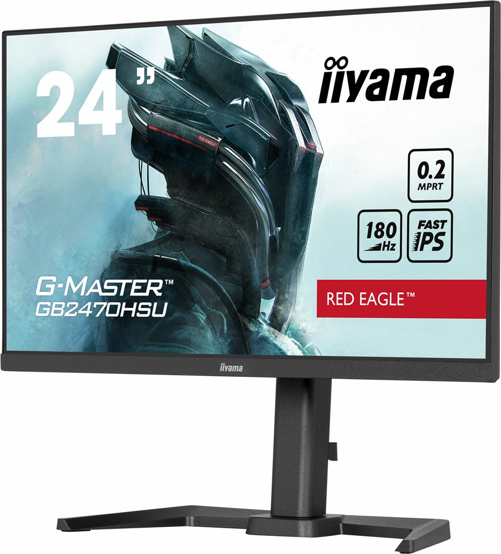 iiyama G-MASTER GB2470HSU-B6 Monitor 60.5 cm (23.8") Full HD LCD Black