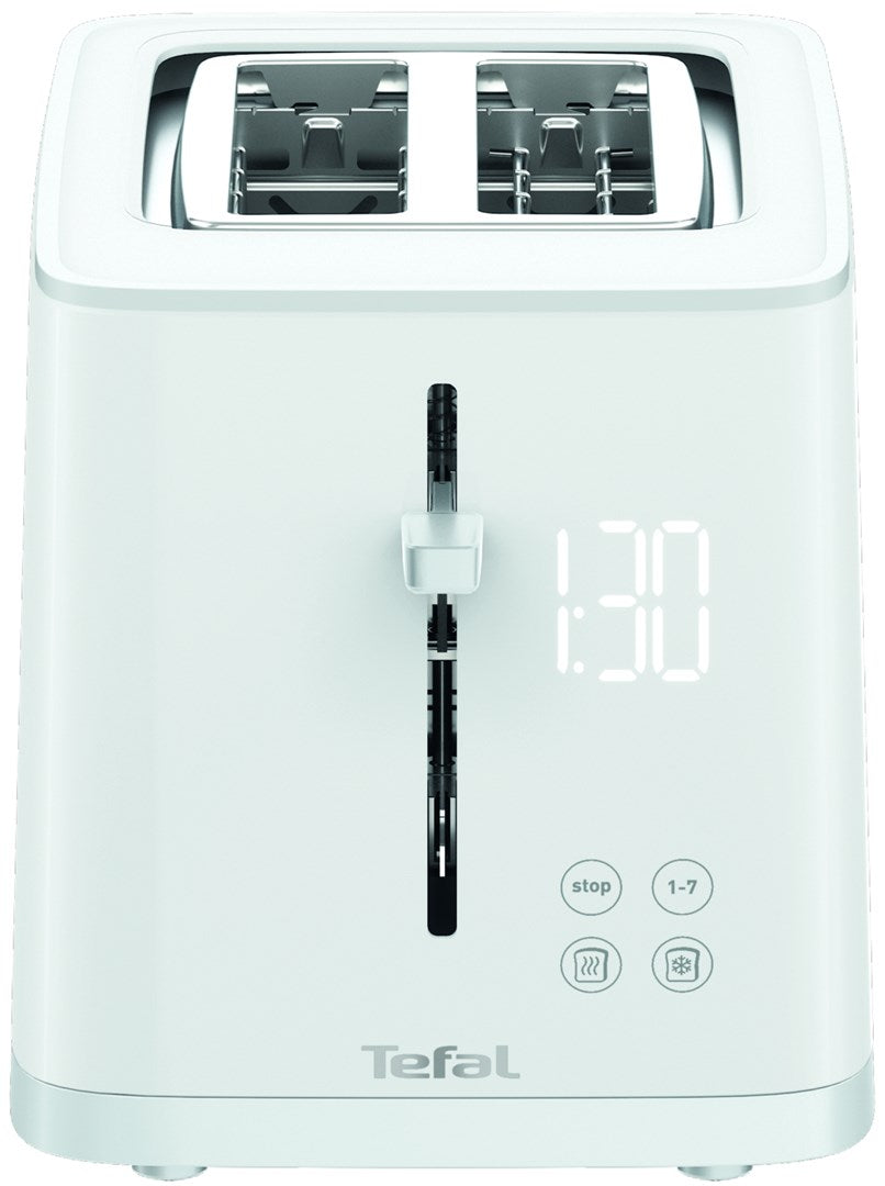 Tefal Toaster 850 W 2 Slices Variable Crust Browning Control TT693110 White