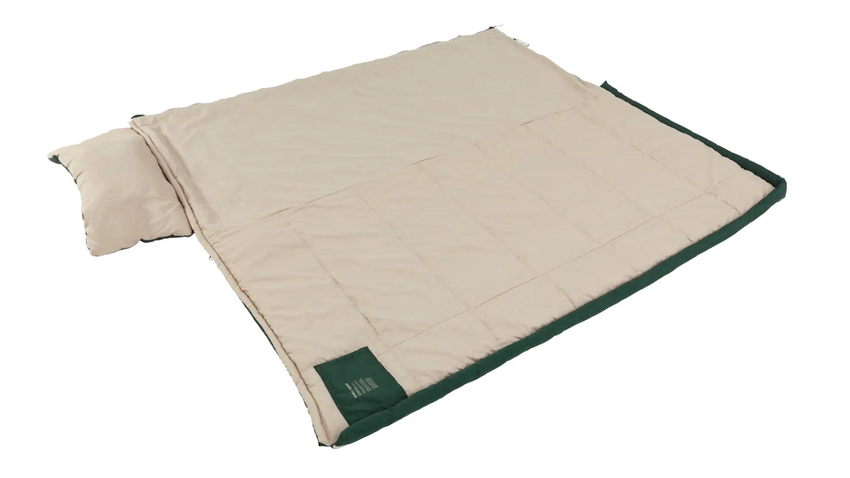 Outwell Contour Prime Adult Rectangular sleeping bag Polyester Green