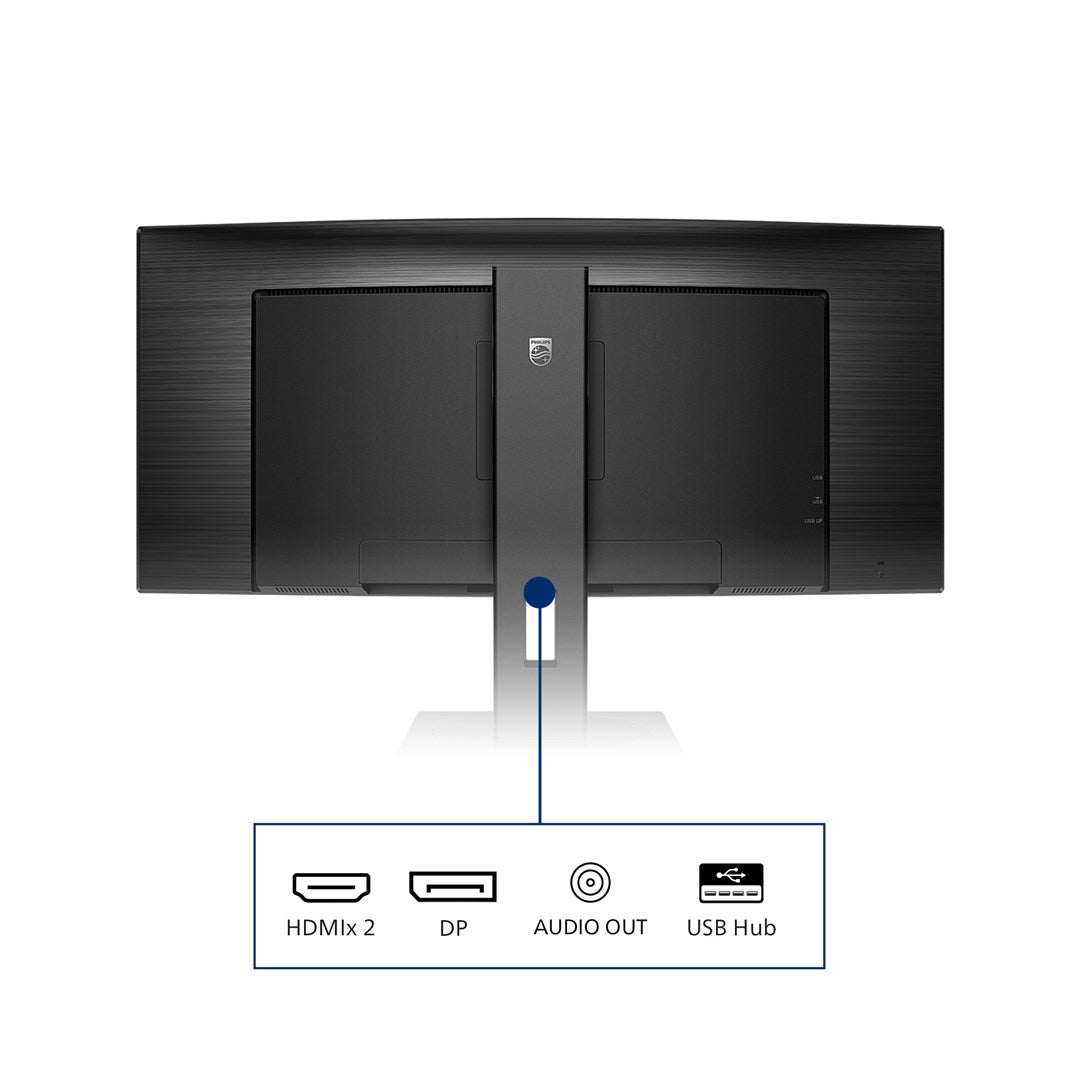 Philips Computer Monitor 34" Curved QHD 3440x1440 VA 345B1C/00