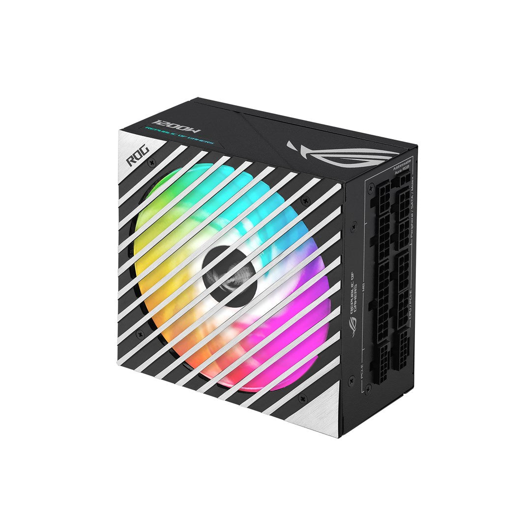 ASUS ROG -LOKI-1200T-SFX-L-GAMING power supply unit 1200 W 20+4 pin ATX Black  Silver