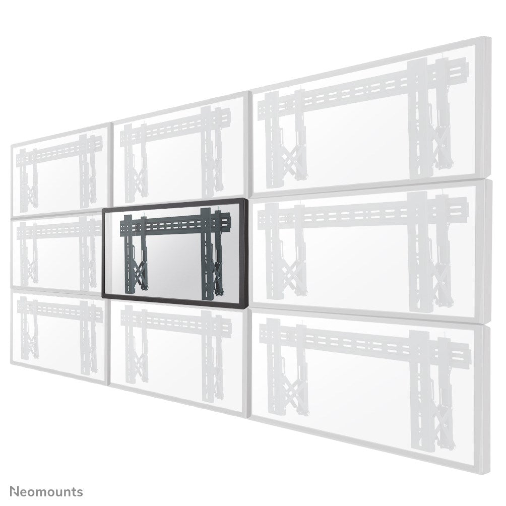 NEWSTAR Videowall Mount for 40-75" Displays, 50 kg Capacity, VESA 600x400, Model LED-VW1000BLACK