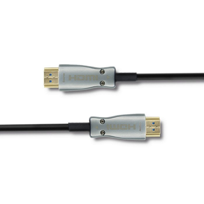 Qoltec 50472 HDMI cable 20 m HDMI Type A (Standard) Black  Silver