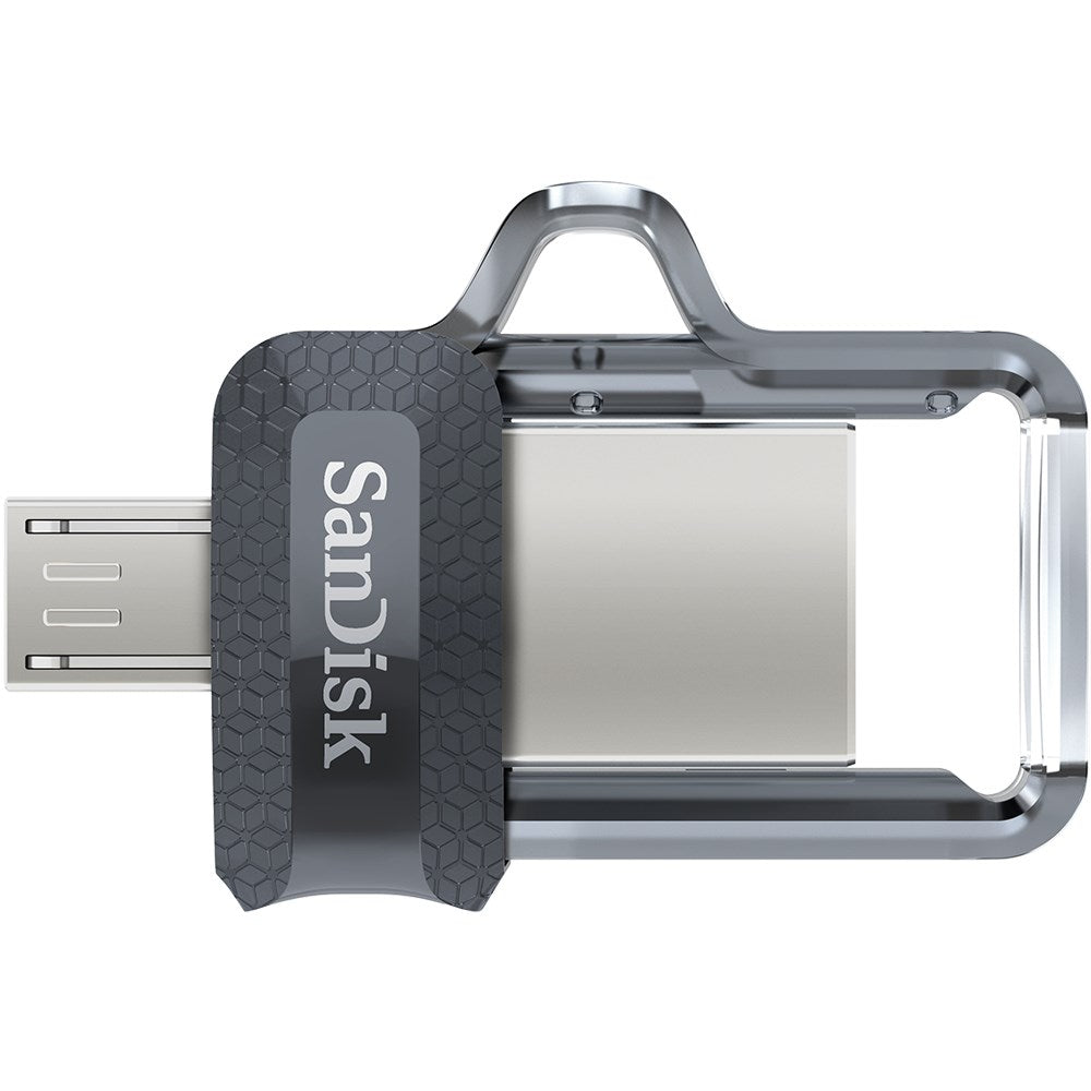SanDisk Ultra Dual M3.0 - USB Flash Drive - 256GB - USB3.0/ micro USB - SDDD3-256 G-G46
