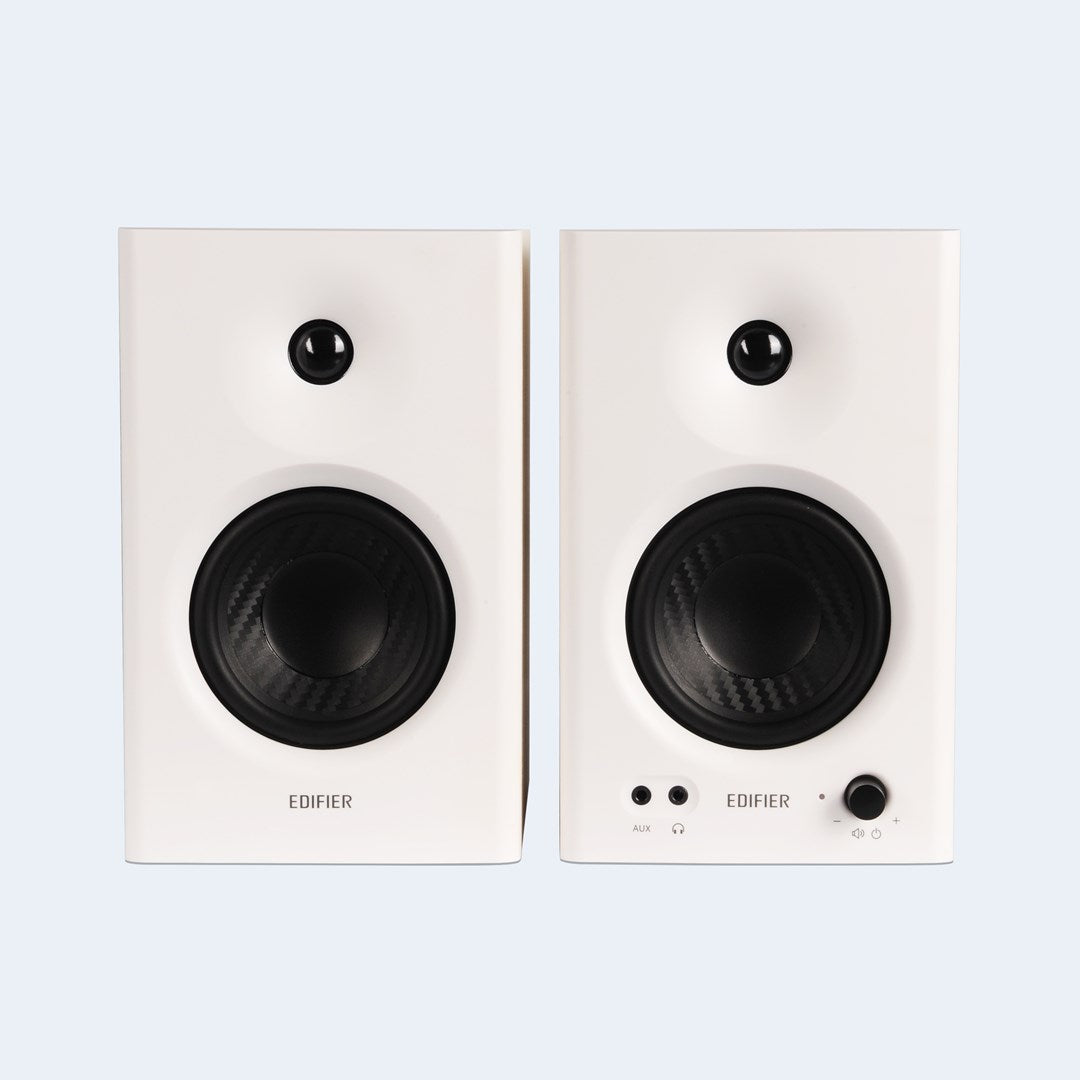 Edifier MR4 2.0 Studio Monitor Speakers - White - MR4 WT