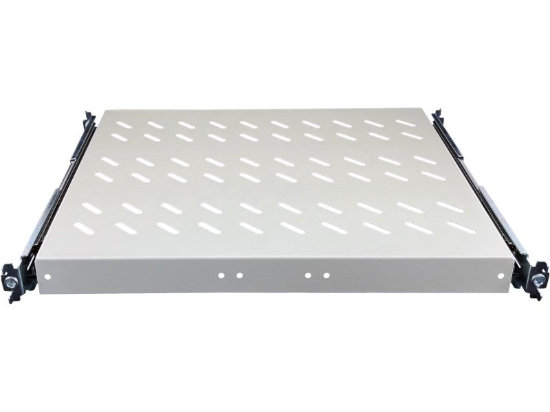 ALANTEC 19" Sliding Shelf 1U 570 mm Depth Grey SA-PW-19-1U-570-4-S