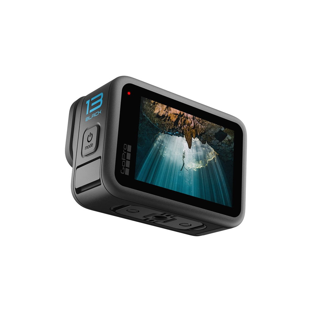 GoPro HERO13 Black Accessory Bundle, Includes HERO13 Black Camera, Handler, Extra Battery, 64GB SD Card