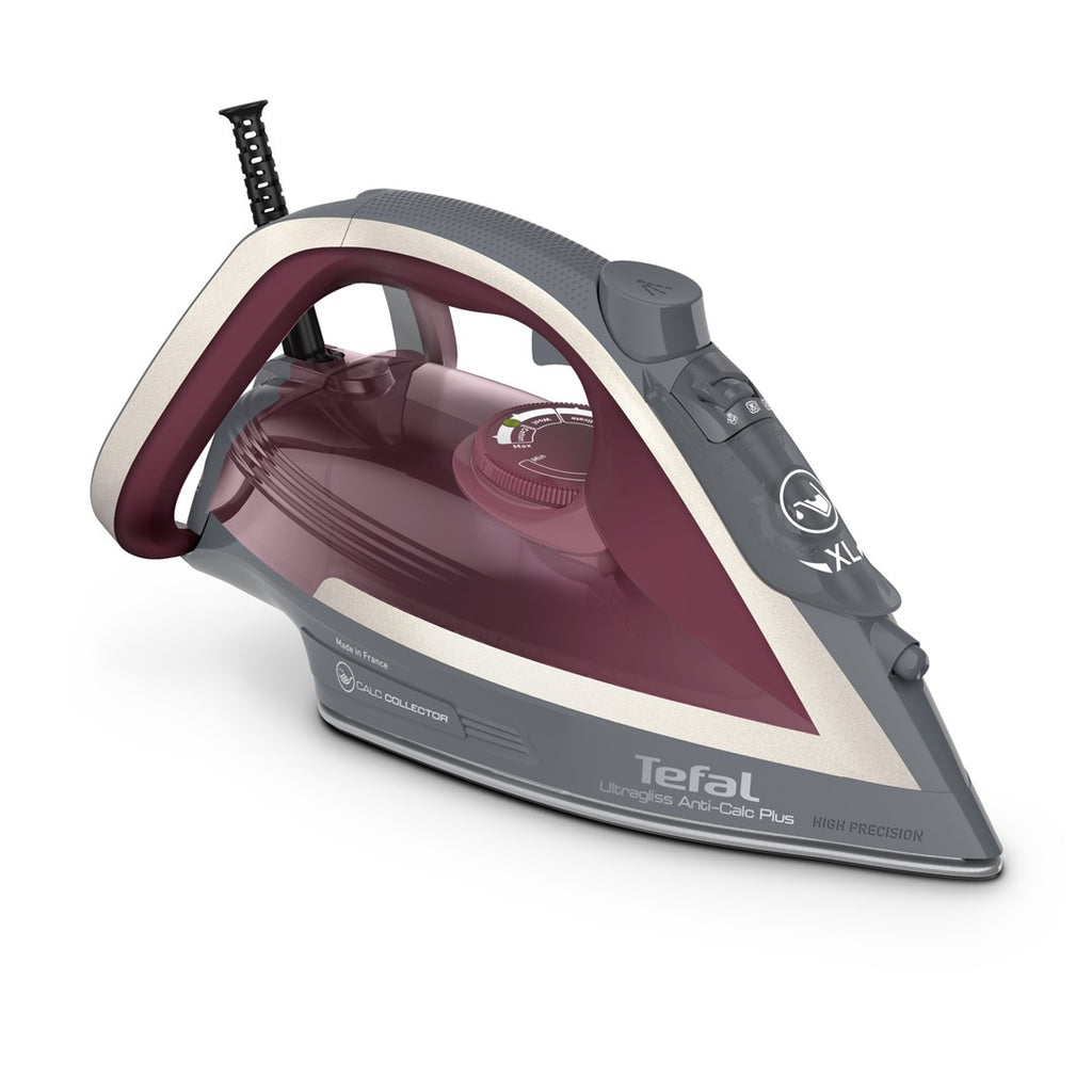 Tefal Steam Iron 2800W Durilium Soleplate 50g/min for Tefal FV6840E0