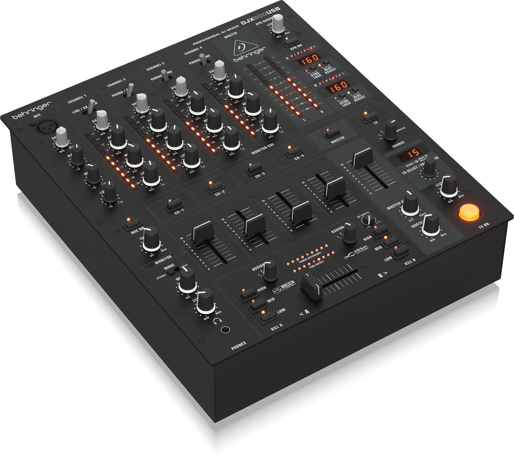 Behringer DJX900USB 4-Channel DJ Mixer with USB Audio Interface