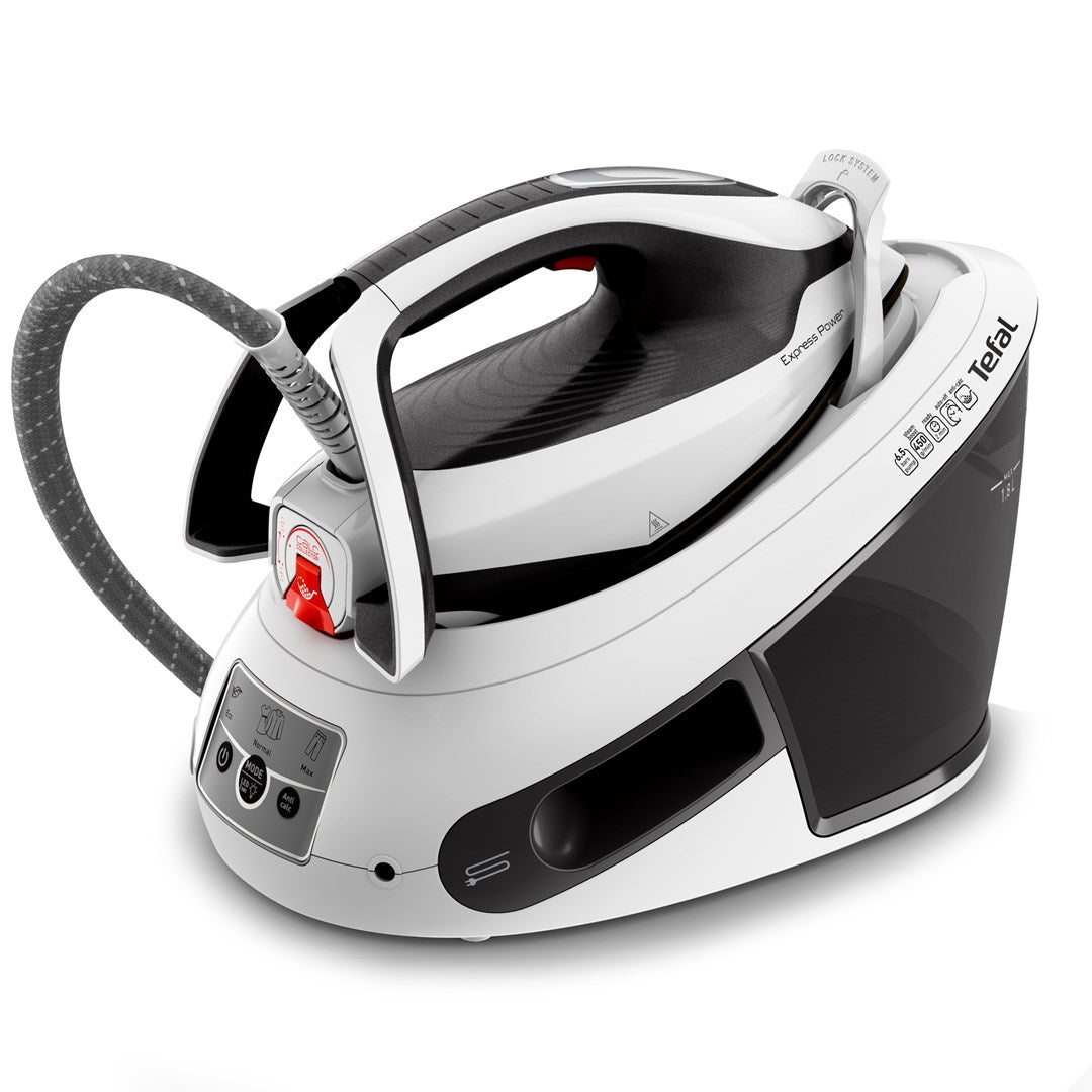 Tefal Express Power SV8130 2800 W 1.8 L Durilium AirGlide Autoclean soleplate Black  White