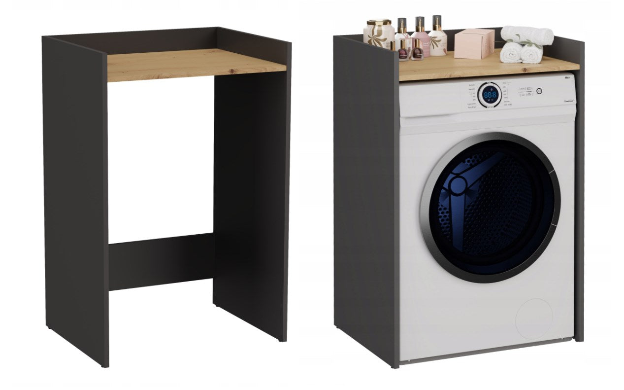 POLA NP Anthracite Artisan Washing Machine Cabinet 64x50x97.5 cm