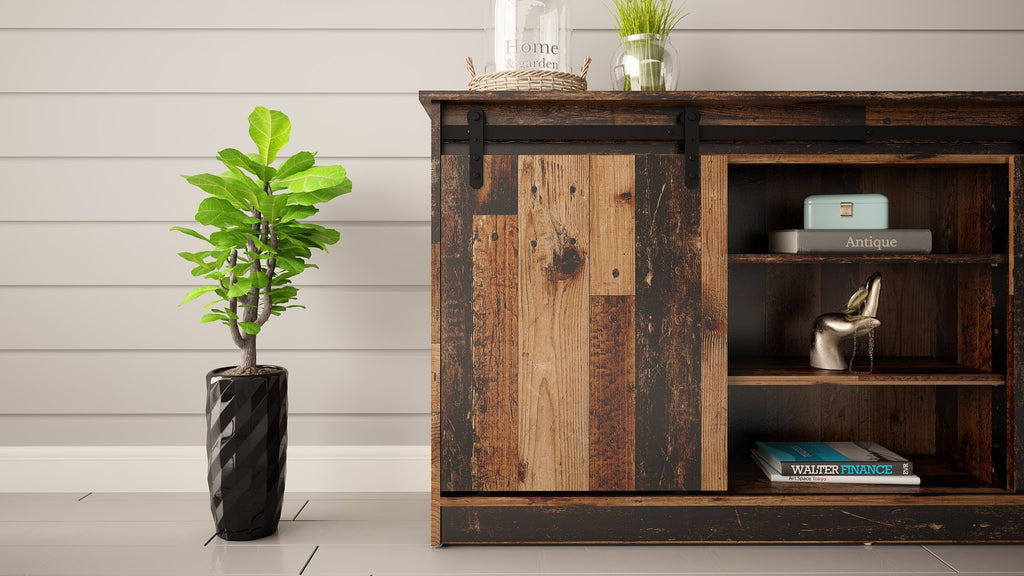 GRANERO Chest of Drawers 160x80x35 Old Wood