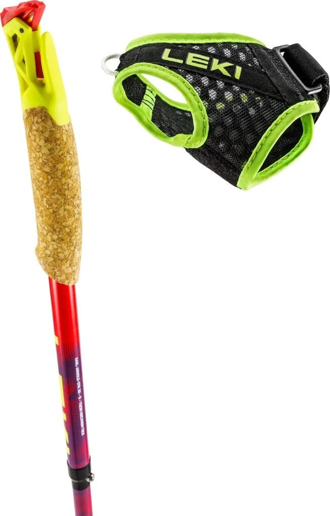 LEKI TRL Ultratrail FX One Trekking Poles 125 cm Red