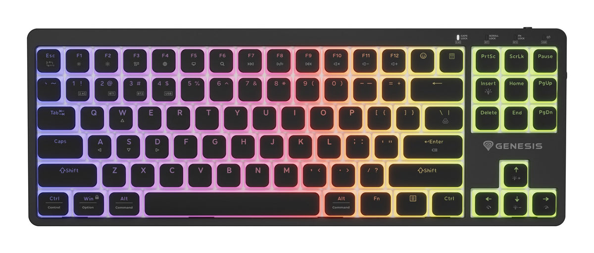 GENESIS Thor 430 TKL Wireless Keyboard RGB Backlight NKG-2346