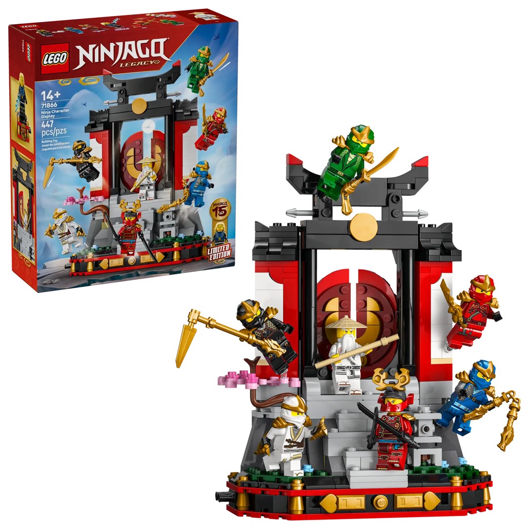 LEGO NINJAGO 71866 Ninja Anniversary Display Set with 8 Minifigures