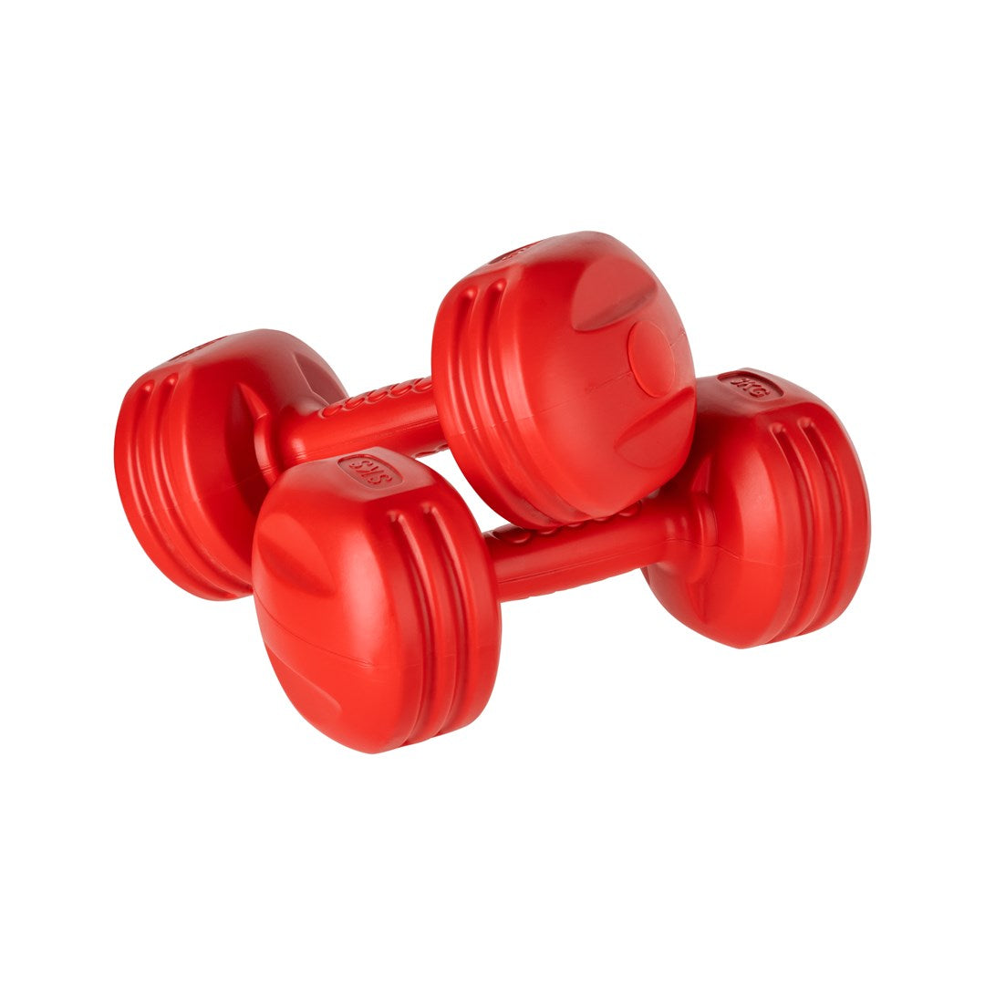 REBEL ACTIVE Bitumen Dumbbell Set 20 kg (2x1kg + 2x2kg + 2x3kg + 2x4kg)