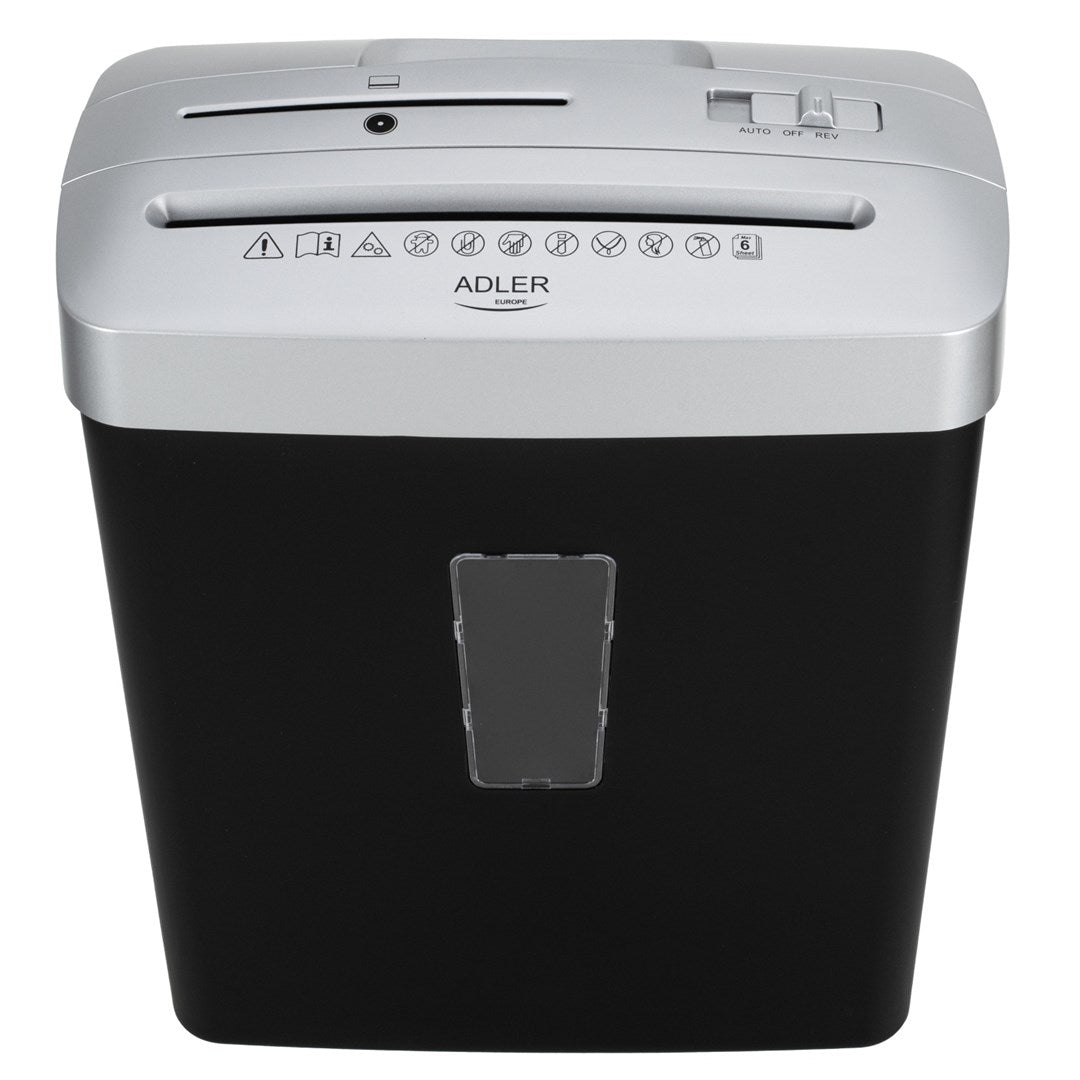 ADLER AD 1037 Paper Shredder Silver